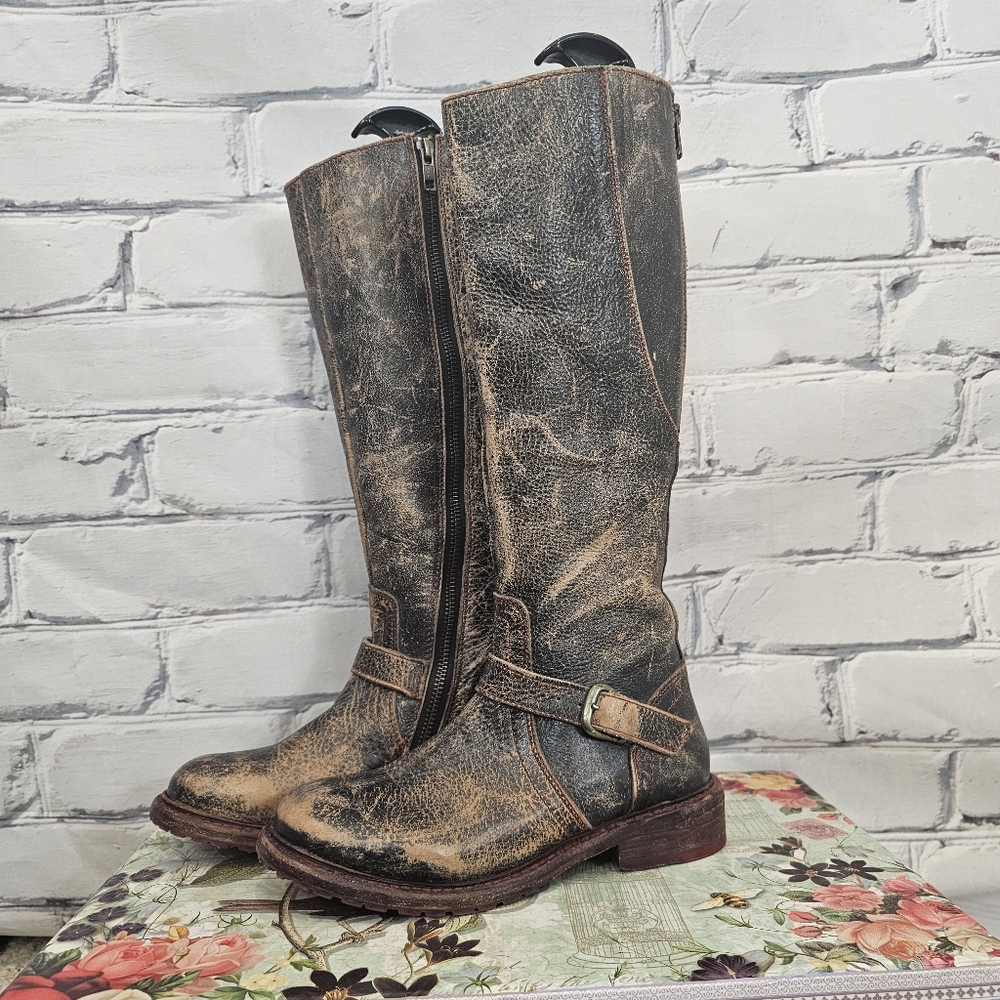 Bed Stu Glaye Tall Leather Boots
